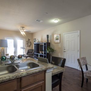 Kitchen Sink view looking over entire house