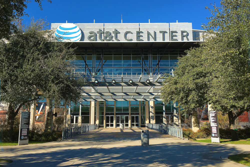 at&t center in san antonio